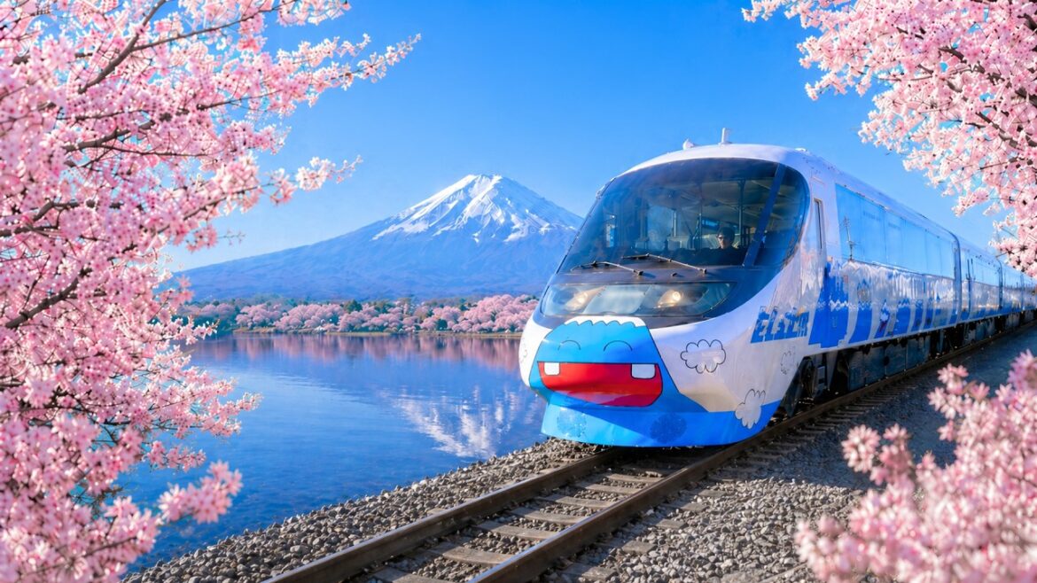Riding Japan’s Famous Train to Mount Fuji | Tokyo to Mount Fuji 🇯🇵 Riding Japan's Famous Train to Mount Fuji | Tokyo to Mount Fuji 🇯🇵