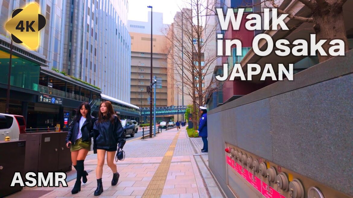 The Ultimate Daytime Walk in Umeda, Osaka, Japan | 4K ASMR