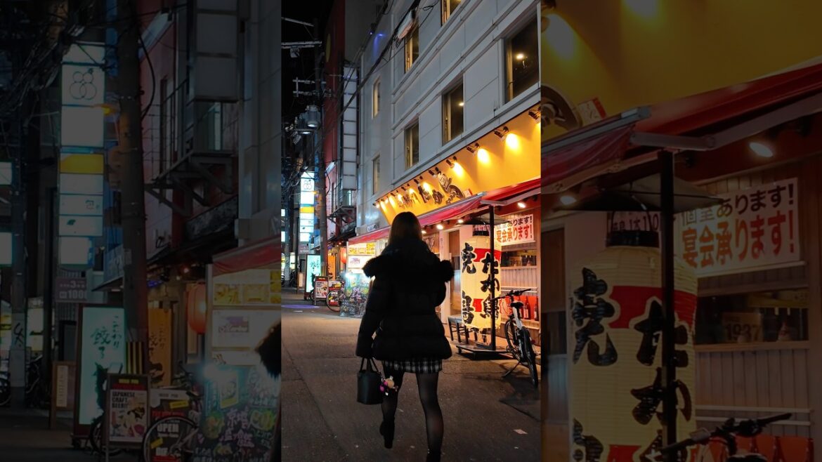 [4K ASMR] Night Walk in Kobe Sannomiya, Japan | Walking Tour #9