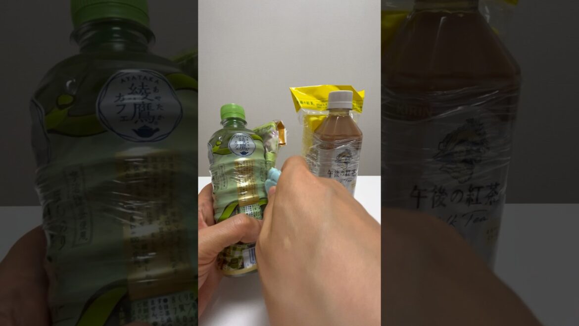 A Good Value Drink with Freebie ASMR & Unboxing (No Talking) #shorts
