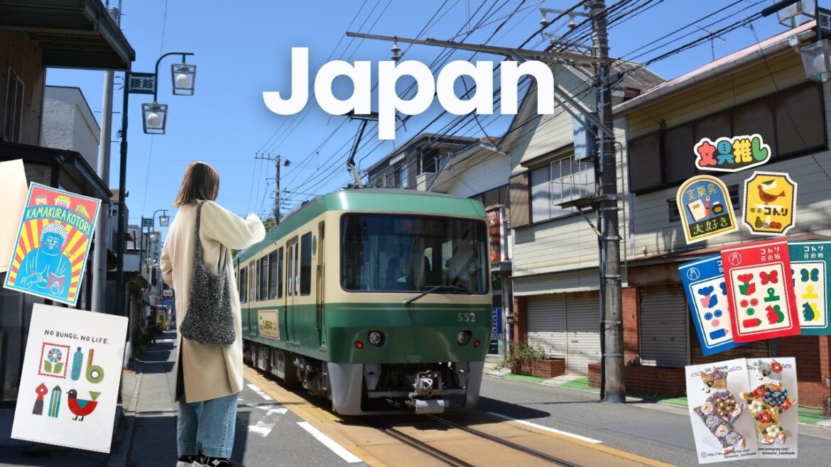 Kamakura Tour Japan 🌸 Popular Japanese Stationery Haul & Hidden Shops