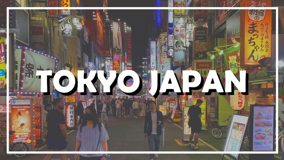 [4K] 8 Hours of TOKYO JAPAN (東京) Sights & Sounds - ASMR Ambience Walking Tour Treadmill Exercise