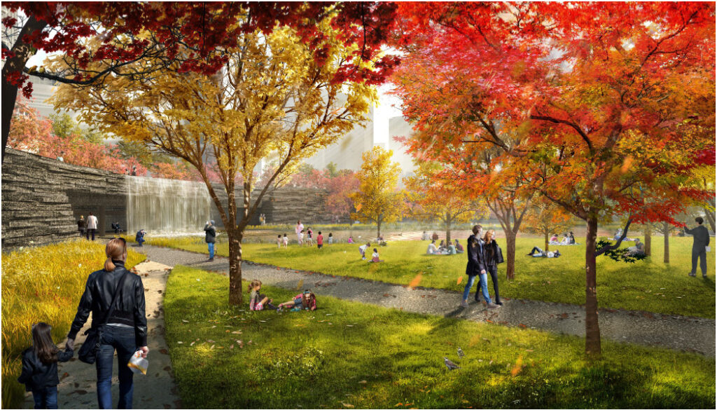 Umeda is getting an urban forest in front of JR Osaka Station come November
