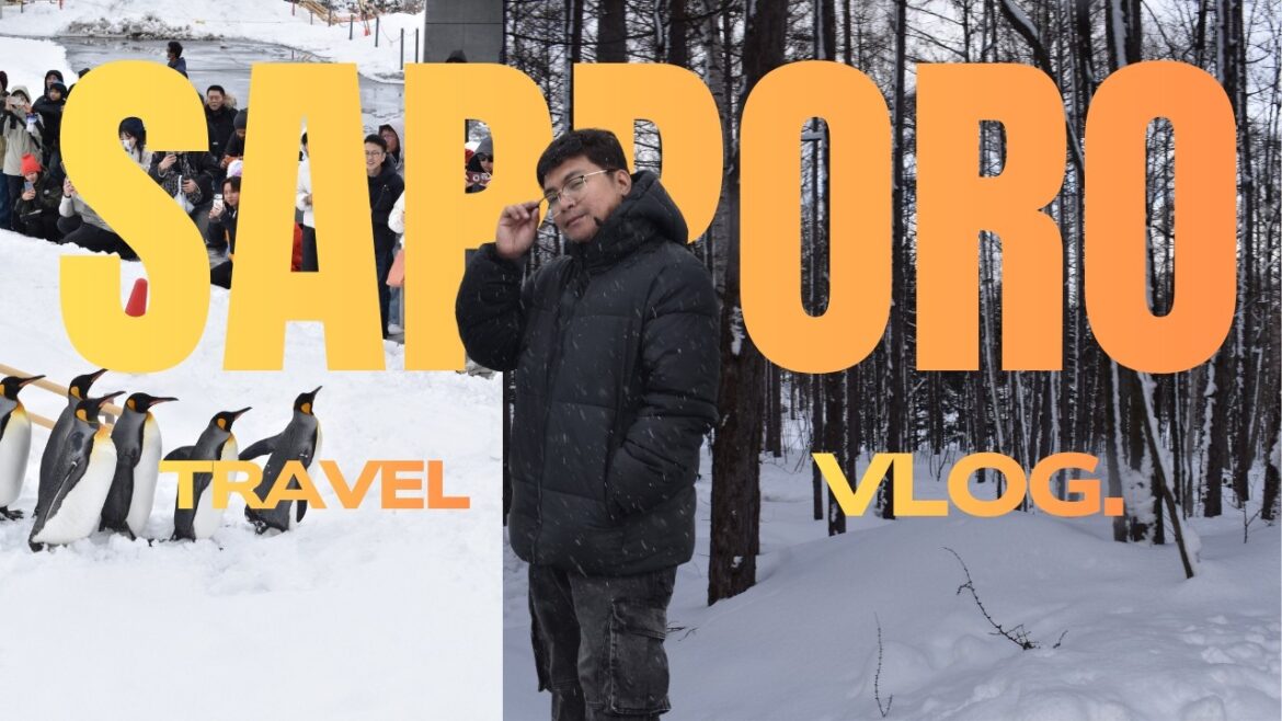 Sapporo Vlog : Asahiyama Zoo, Shirahige Falls, Ningle Terrace Tour