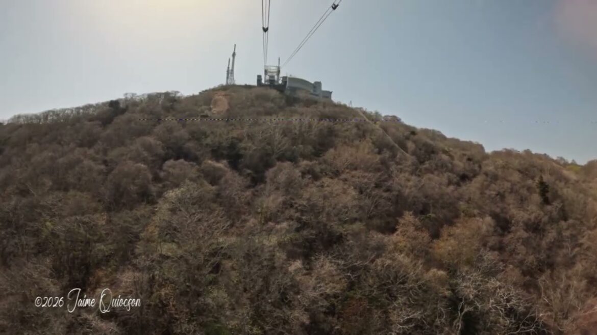 Ropeway to Japan's Mount Hakodate Summit. (2026)