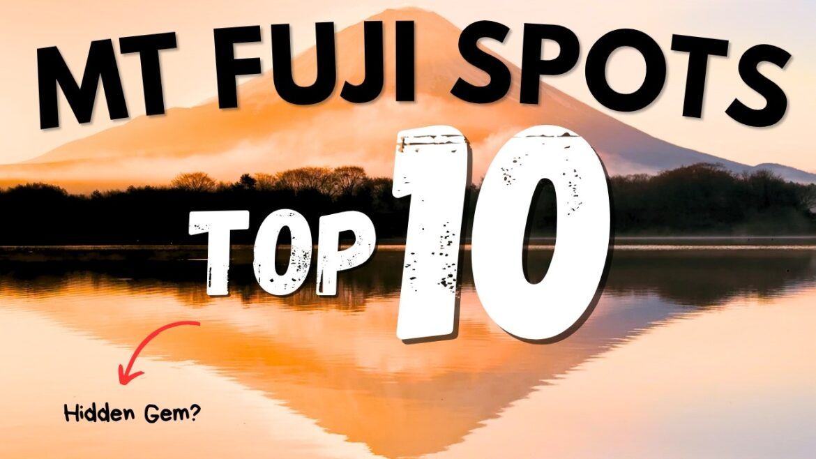 MT FUJI: TOP 10 Photo Spots (for first-timers!)