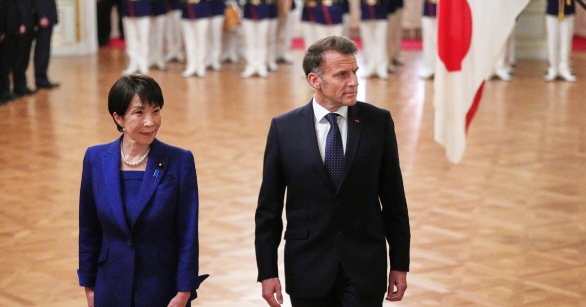 Macron calls for ceasefire in Mideast during visit to Japan