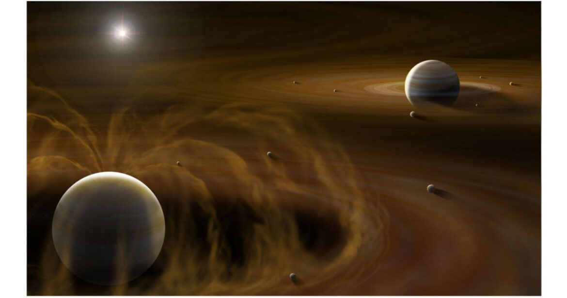 How Jupiter cultivated more large moons than Saturn