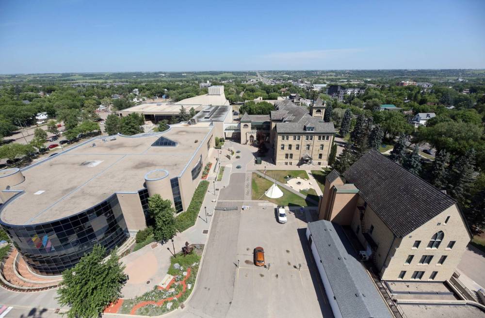 The Brandon University campus, as seen from the top of the Brodie Science Building. BU has formally agreed to work with Juntendo University in Tokyo, Japan. (Matt Goerzen/The Brandon Sun files)