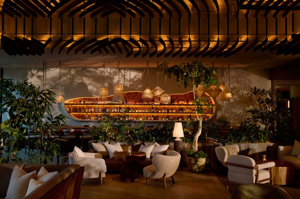 Spotted Stone, the hotel’s bar, offers more than 110 craft gins from Japan. Photo: Handout