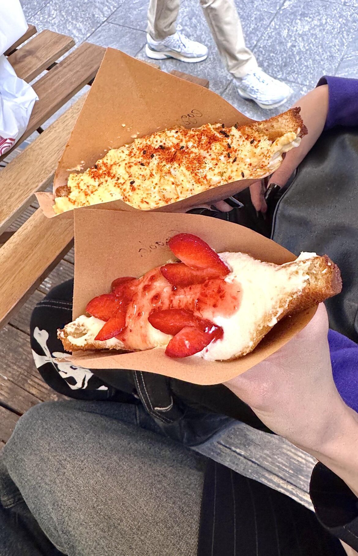 fried sando in milan