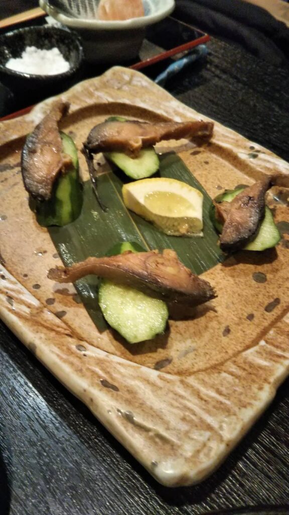 "Heshiko" (fermented mackerel) — The best companion for Shochu and Sake. 🍶✨