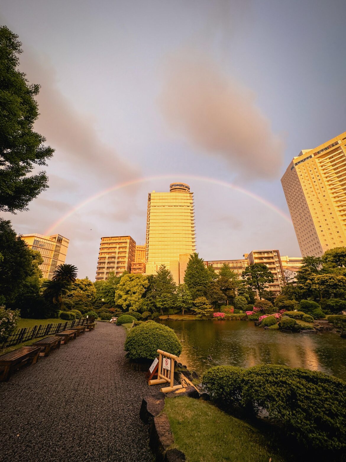 Tokyo sky today