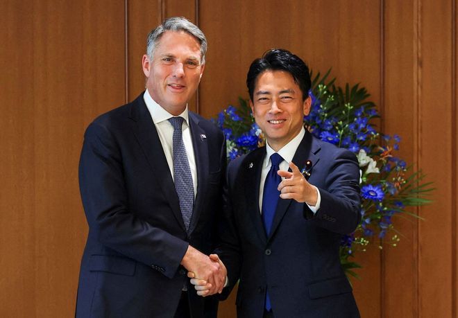 Australia and Japan seal $6.5 billion warship deal with 3 Mogami frigates ordered first Photo/Illutration