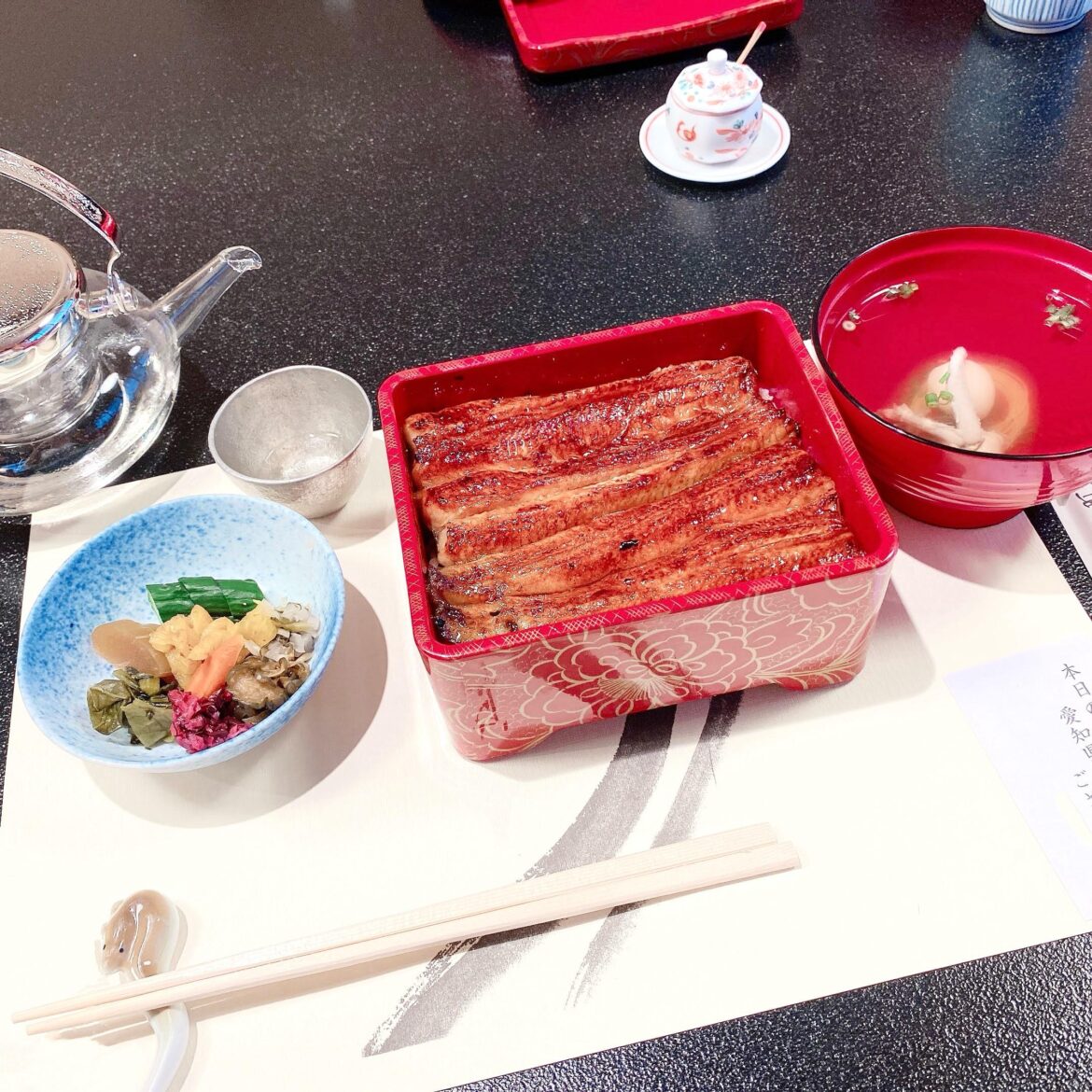 Authentic "Unaju" (Grilled Eel on Rice) I had in Japan! ✨