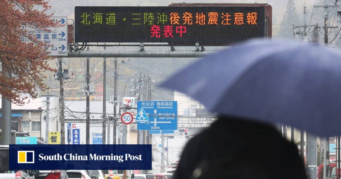 Japan escapes worst of magnitude 7.7 quake but experts warn of potential bigger one