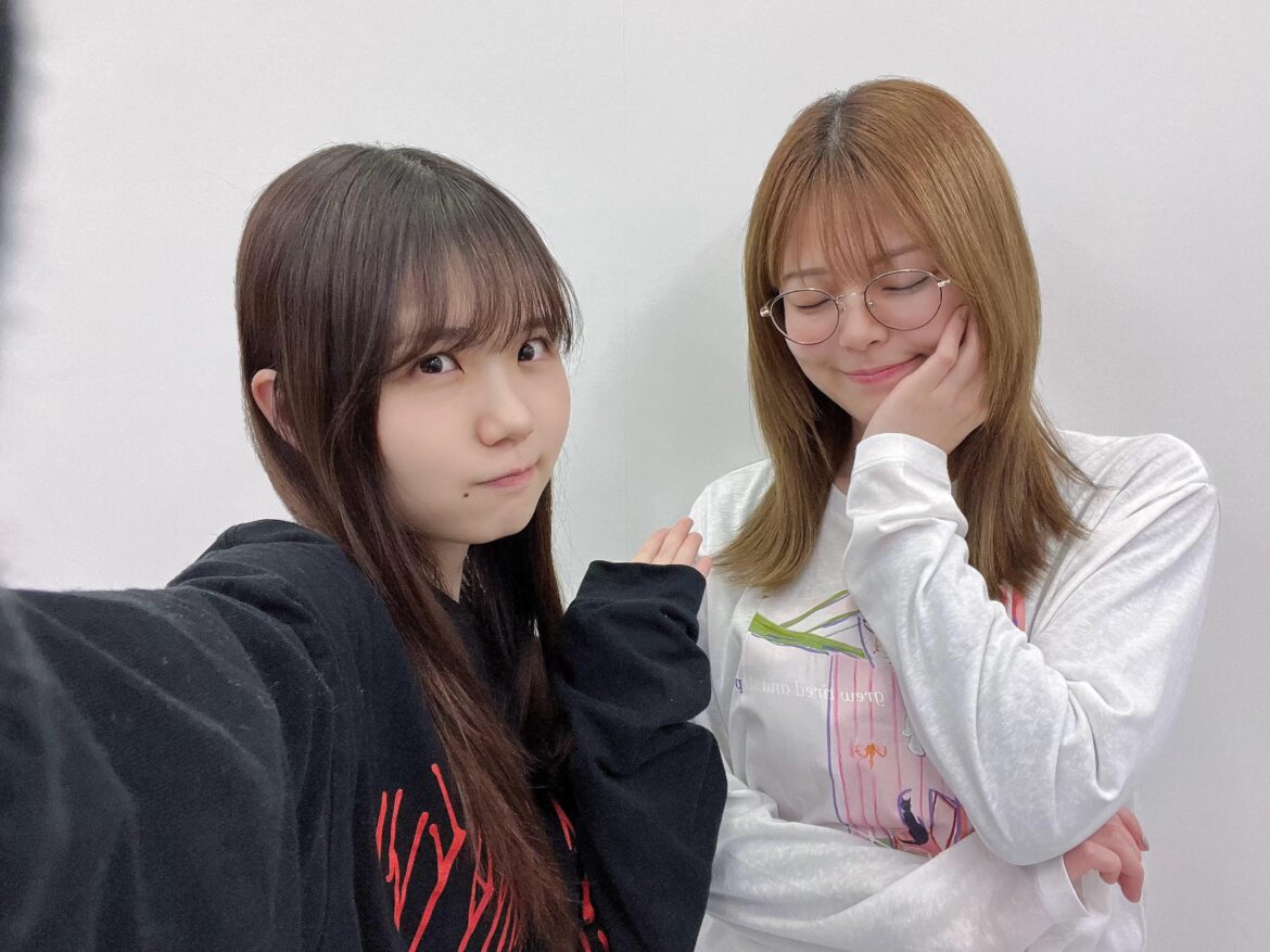 Hieda Nene and Suzushiro Sayumi from Coral Mic #149🩷🧡