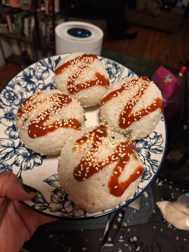 First time making origiri (please dont beat me up lol )