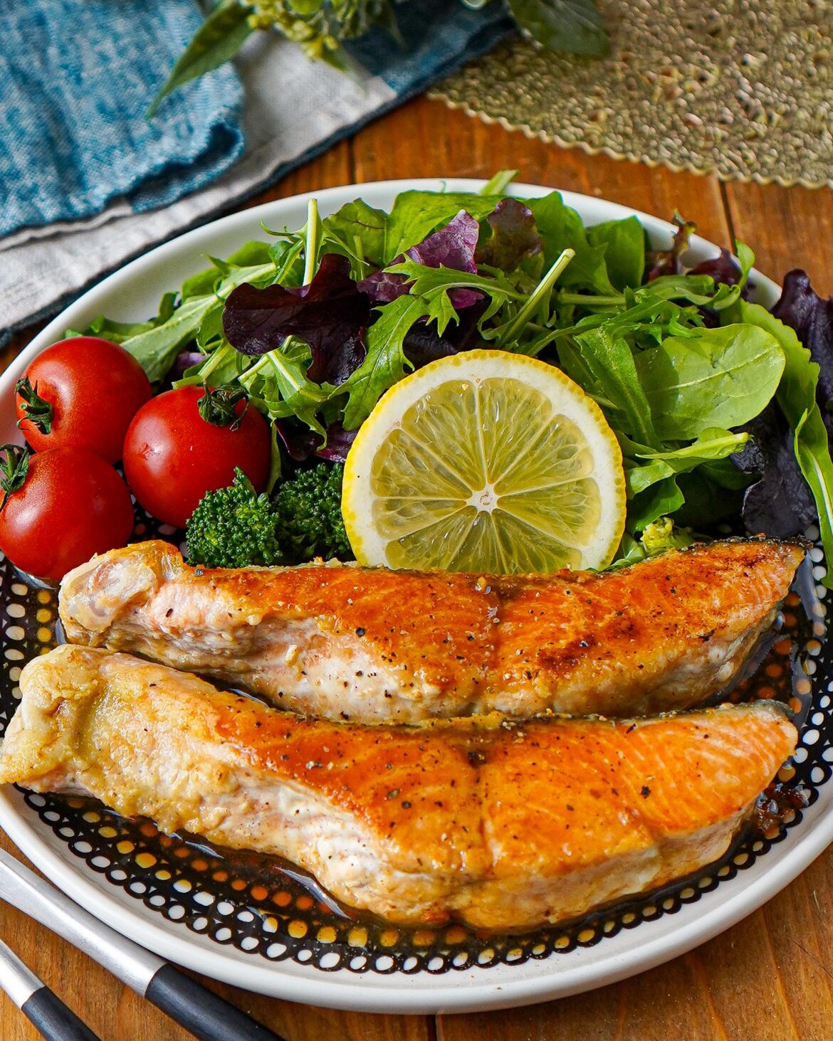 10-Minute Salmon with Butter Ponzu