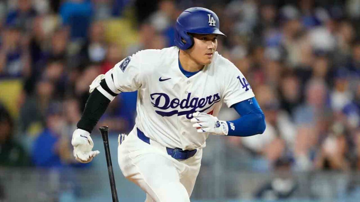 Shohei Ohtani sets record for longest on-base streak by Japanese player