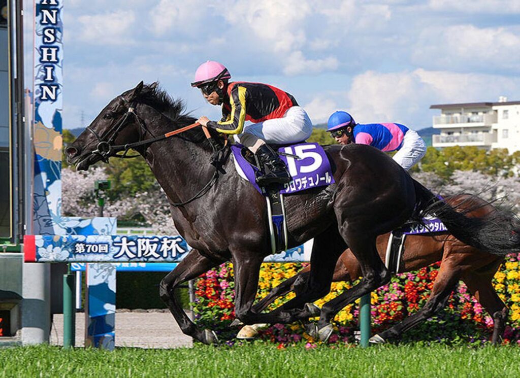 Croix Du Nord Brings Up A Group 1 Hat Trick In Osaka Hai