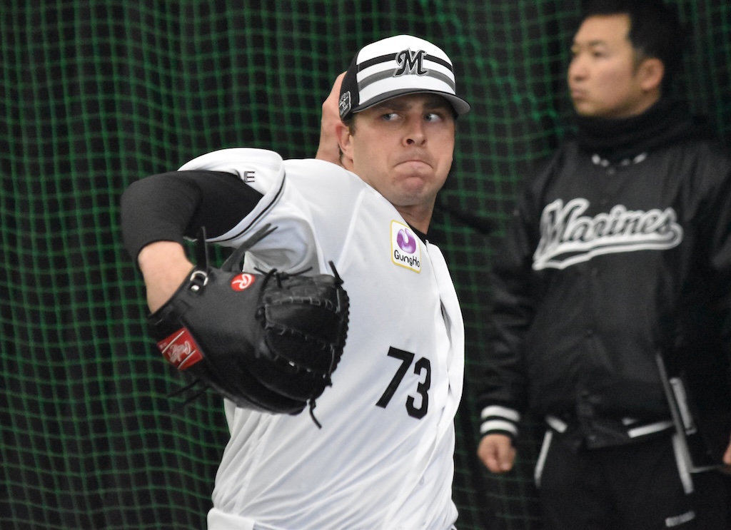 Lotte’s Long: “The most important thing is to earn their trust.” He has made 4 appearances so far with ERA of 0.00 | Pacific League Lotte Long (Photo by Yuta Iwashita)