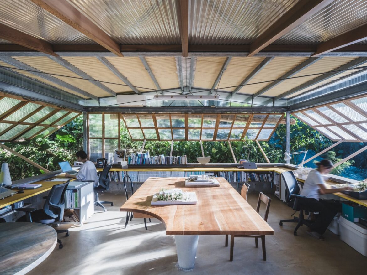 The Architect's Office: Cochi Architects’ Studio in Okinawa, Japan is also a Woodworking Shop