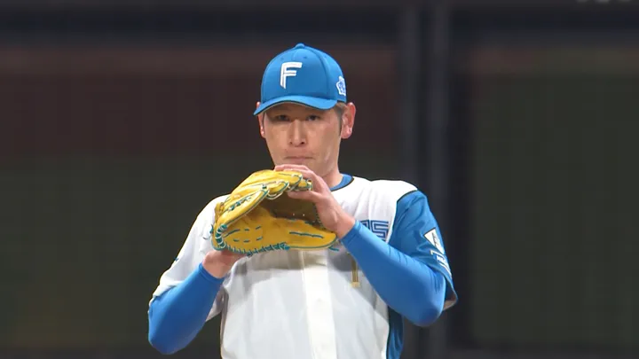 Takayuki Kato ERA in exhibition games, will start, while Yuji Nishino will aim for his first win in about a year and a half | Pacific League Hokkaido Nippon-Ham Fighters pitcher Takayuki Kato © Pacific League TV