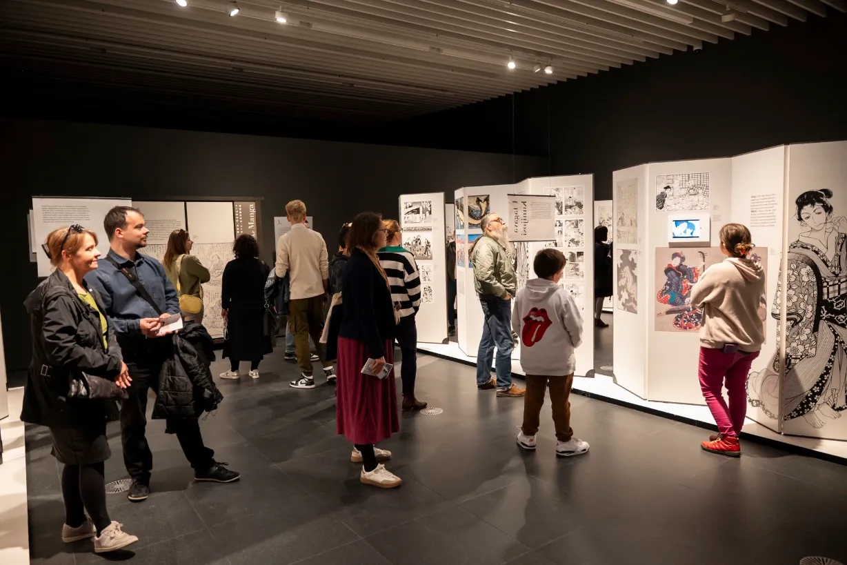 Manga exhibition Budapest