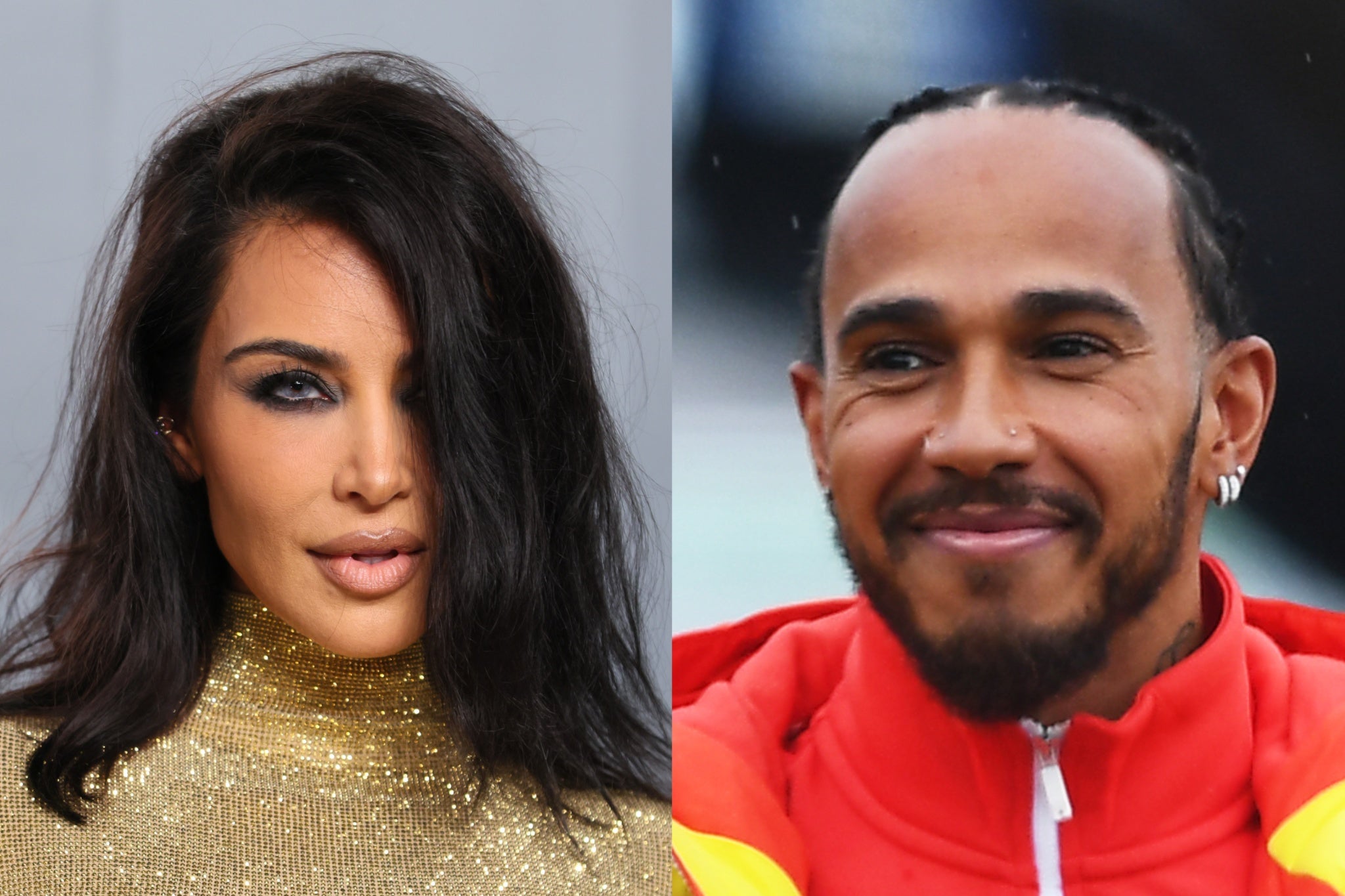 Kim Kardashian and Lewis Hamilton were first spotted together at a New Year’s Eve party in December