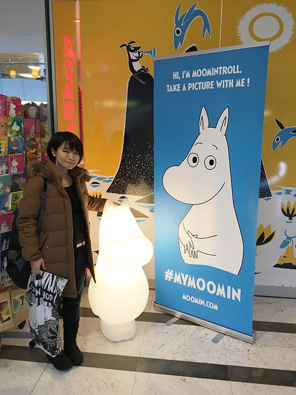 Moomin fan Miku Tomita