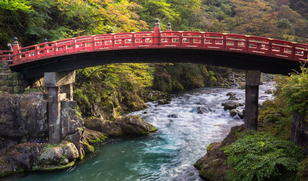 Shinkyo Bridge in Nikko