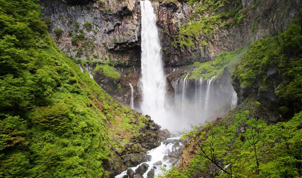 Kegon Falls in Nikko