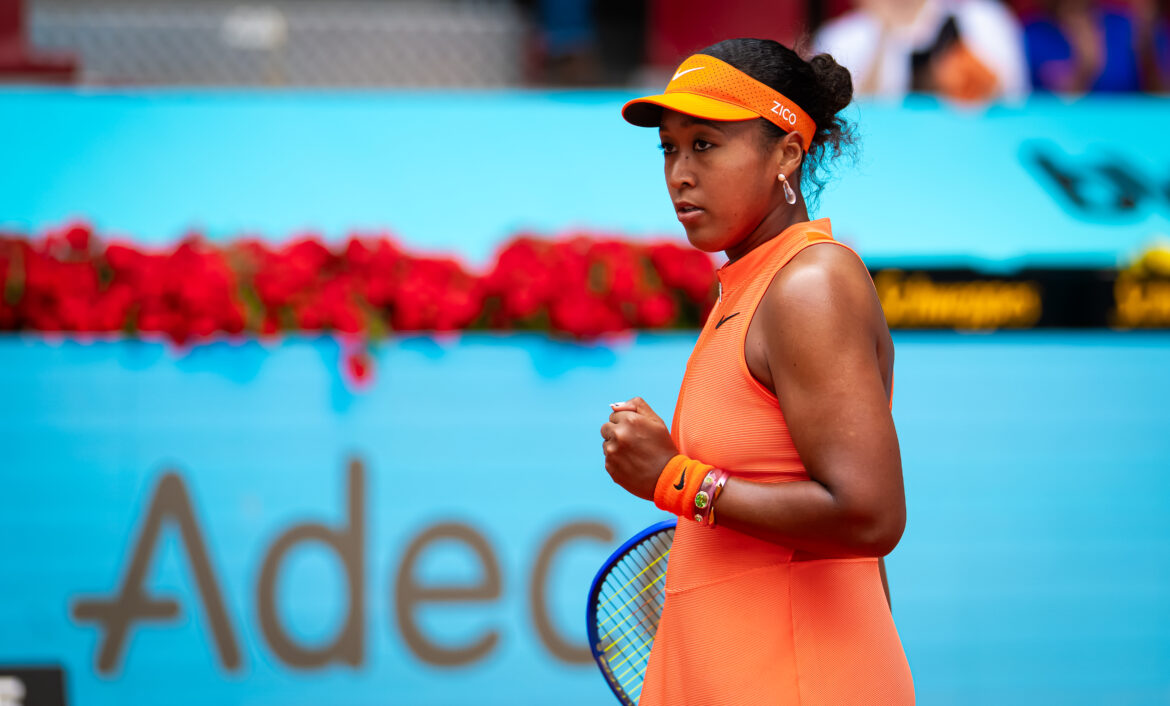 Osaka survives tough second set to defeat Osorio in Madrid second round