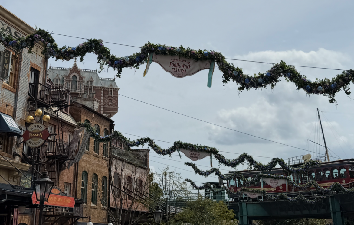 Food & Wine Decor Arrives at Tokyo DisneySea's American Waterfront