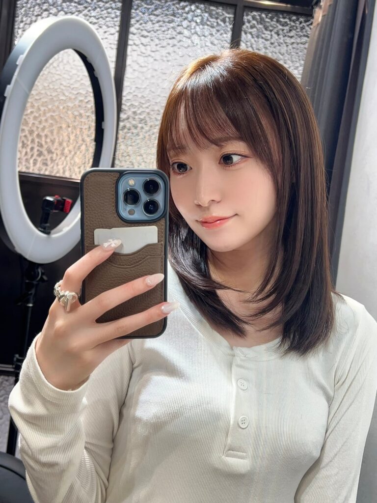 Ishitobi Erika's New Hair Color🤎