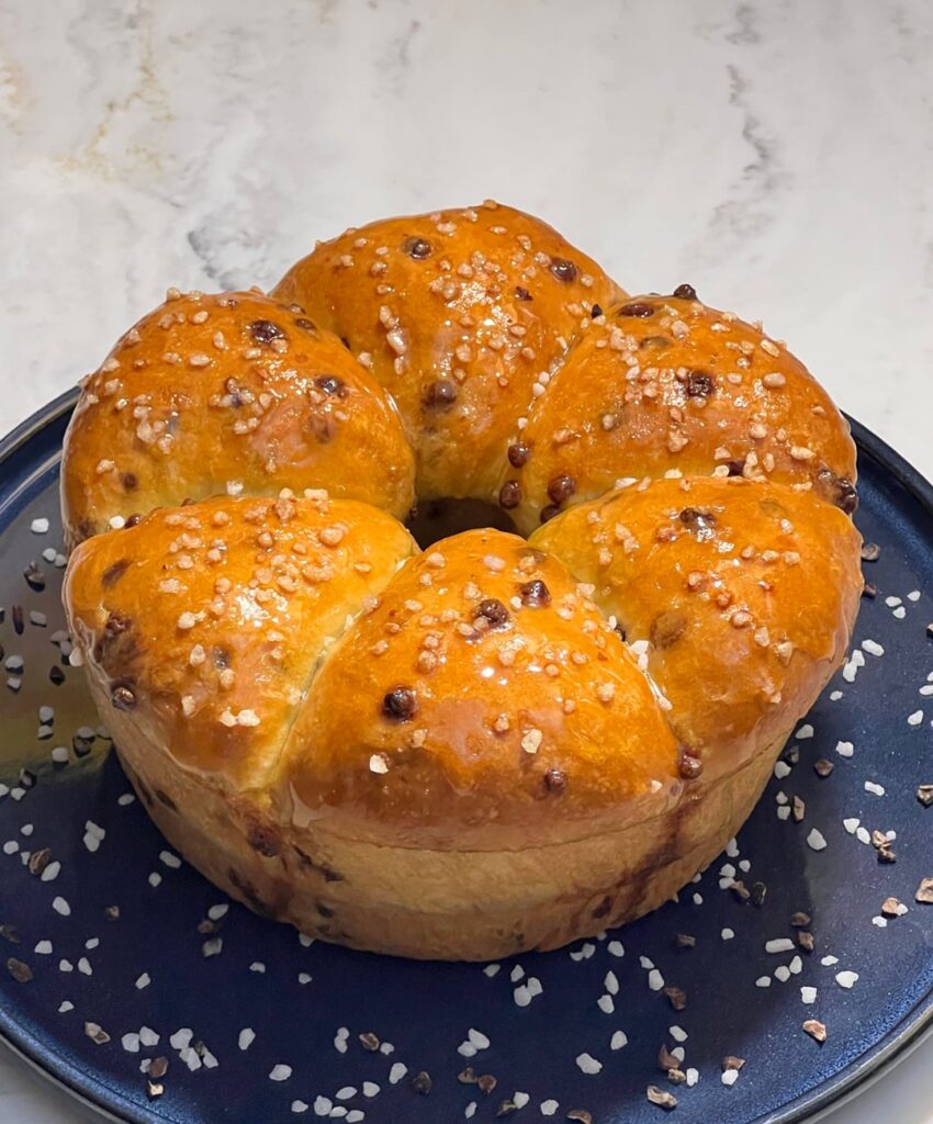 Chocolate chips brioche so good and easy to make!