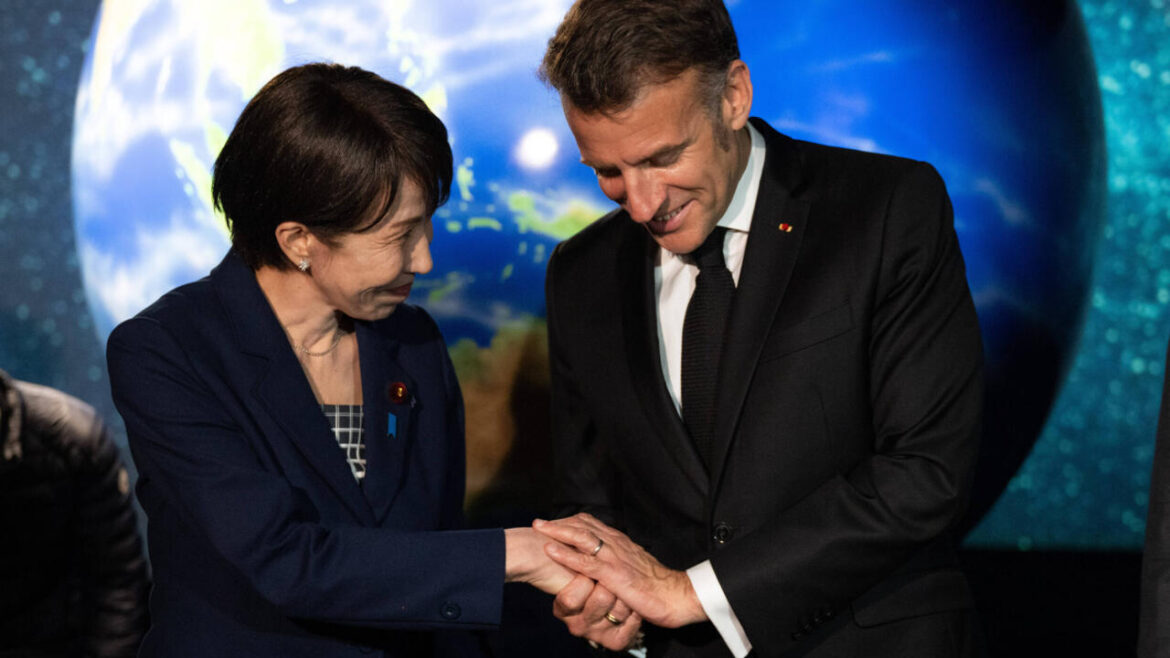 French President Macron lands in South Korea after Japan visit