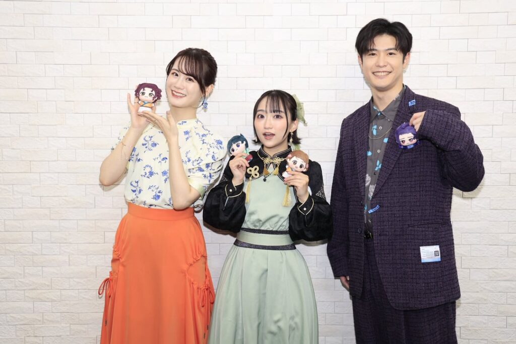 Seto Asami, Yuuki Aoi, and Otsuka Takeo from the『Kusuriya no Hitorigoto』Recap Screening