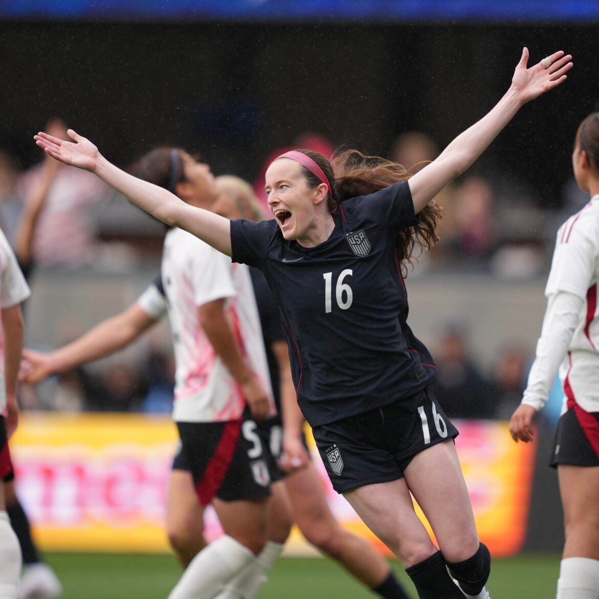 Goal And Assist From Rose Lavelle Lead U.S. Women's National Team to 2-1 Victory in First of Three Matches Against Japan