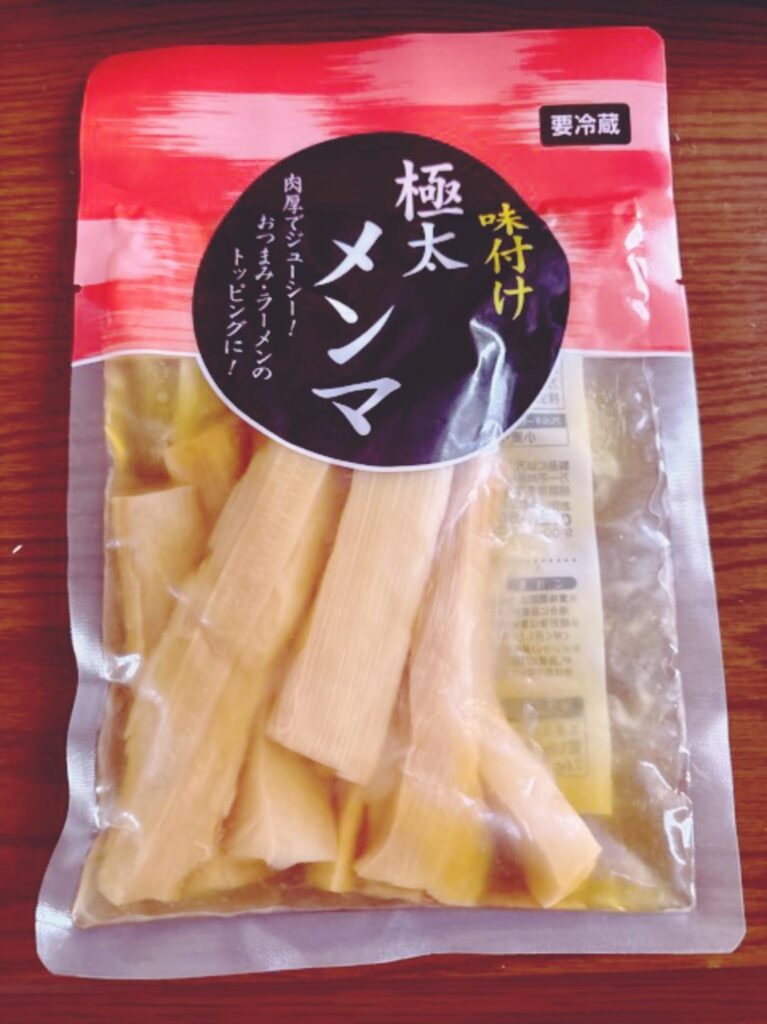 Thick-cut seasoned bamboo shoots