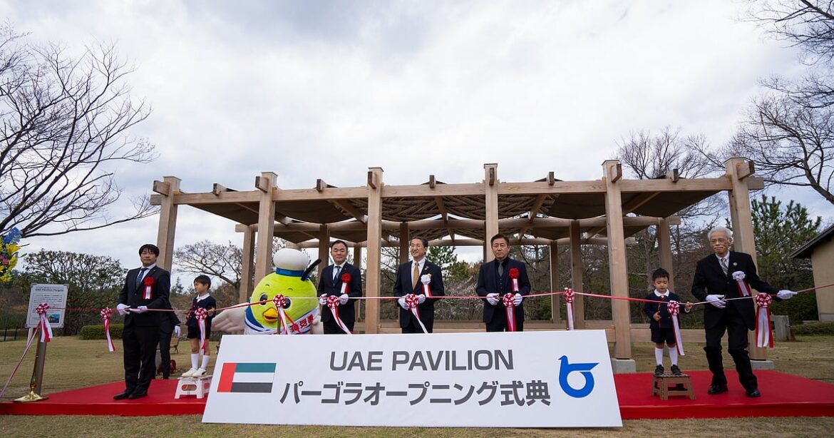 UAE Pavilion Pergola from Expo 2025 Osaka Gifted to Children’s Park in Japan’s Tottori Prefecture