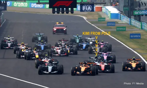 JAPANESE GRAND PRIX SUZUKA START F1 2026