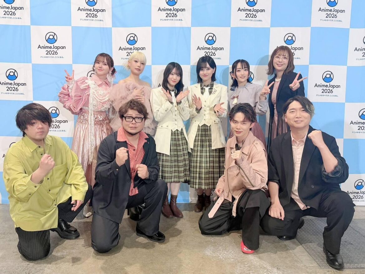 「Yozakura-san Chi no Daisakusen」Cast with Sakurazaka46 Members from Anime Japan 2026🌸