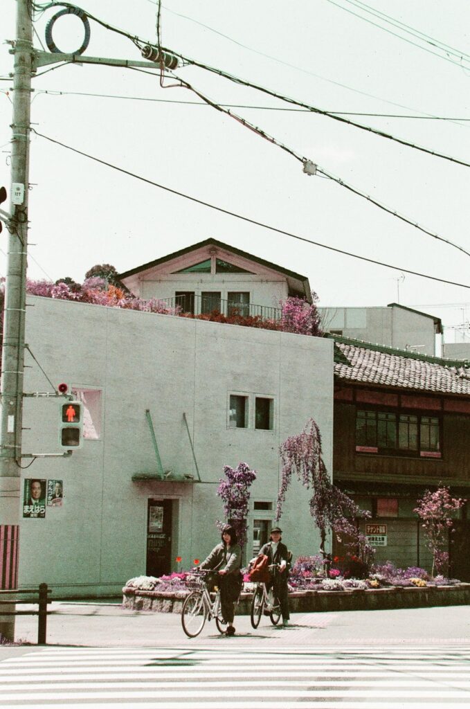 Kyoto on Lomochrome Purple