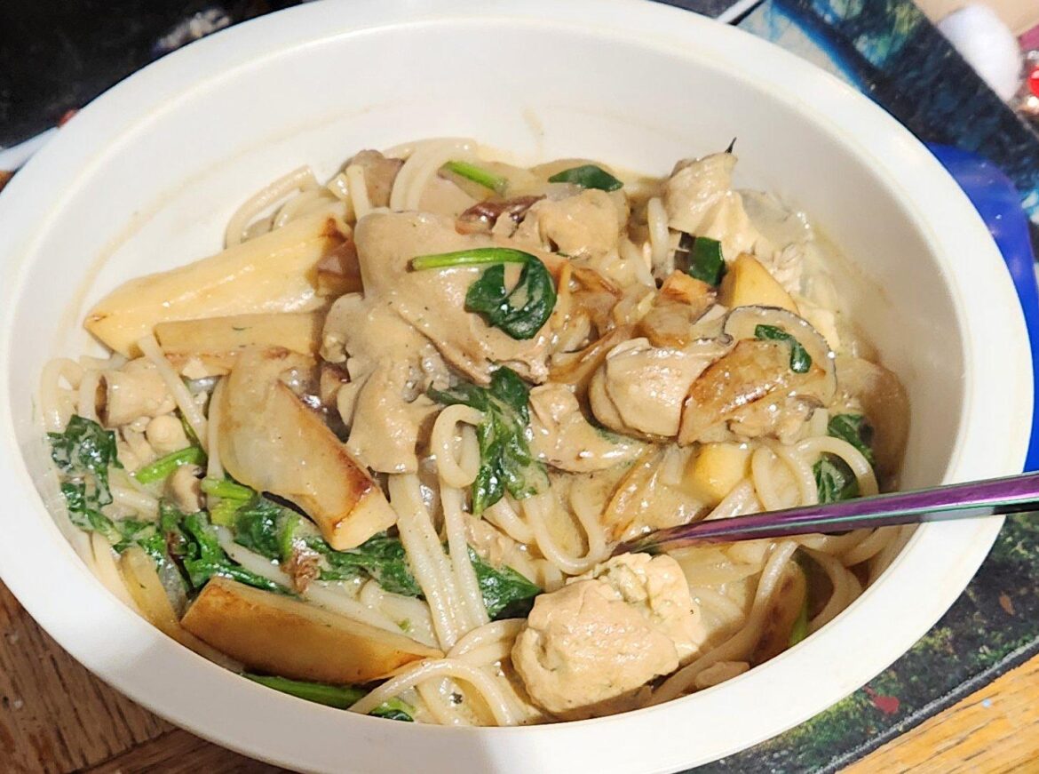 Made The Creamy Oyster Spaghetti from Imamu Room