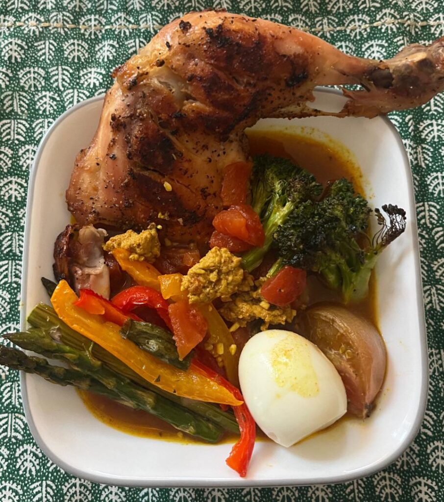 Cooked Soup curry for the first time