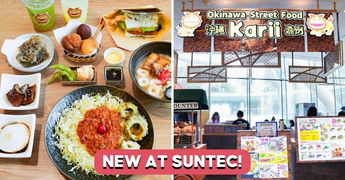 Karii Has Okinawan Street Food At Suntec