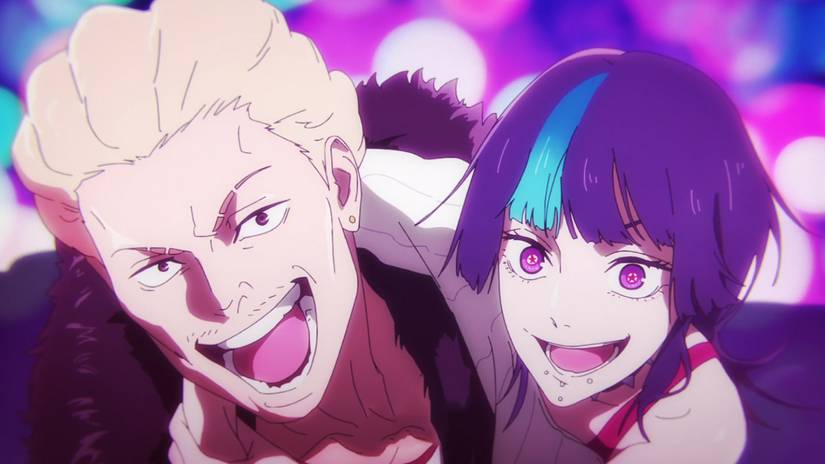 Kinji Hakari and Kirara Hoshi in Jujutsu Kaisen Season 3 opening 