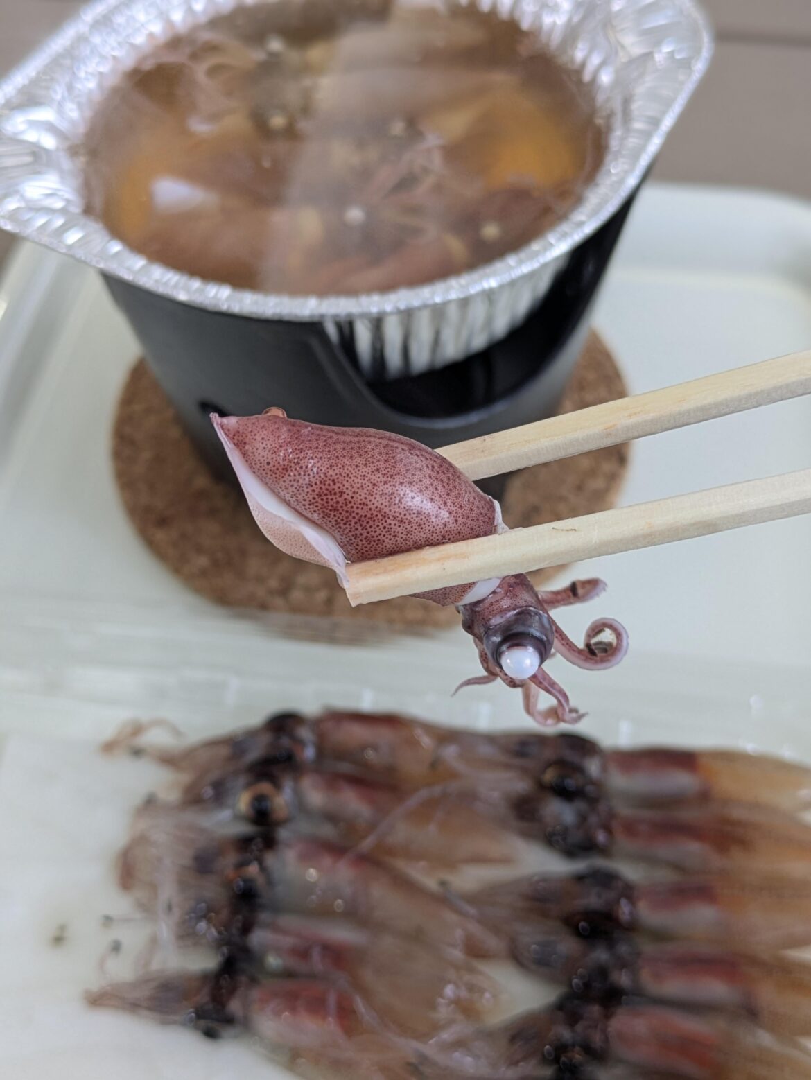 Firefly squid🦑 shabu-shabu.